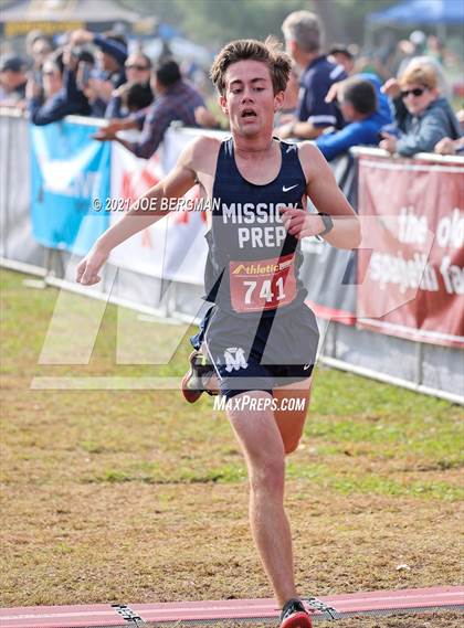 Thumbnail 3 in CIF Central Section Cross Country Championships (Boys D4 Race) photogallery.