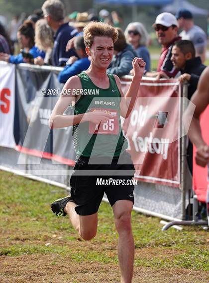 Thumbnail 1 in CIF Central Section Cross Country Championships (Boys D4 Race) photogallery.