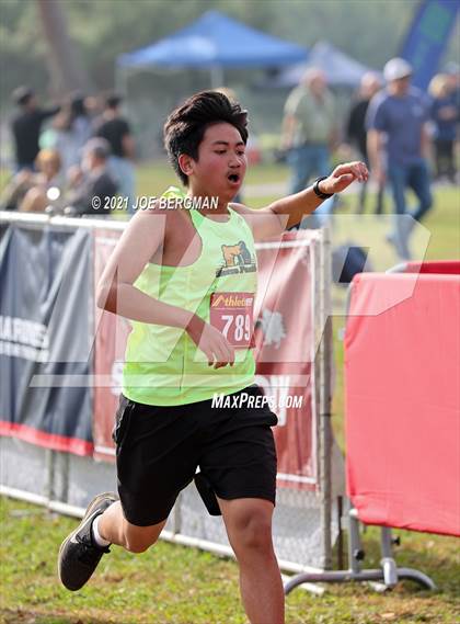 Thumbnail 1 in CIF Central Section Cross Country Championships (Boys D4 Race) photogallery.