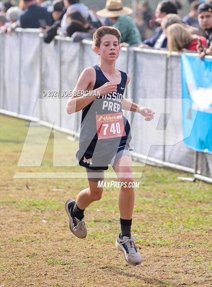 Thumbnail 3 in CIF Central Section Cross Country Championships (Boys D4 Race) photogallery.