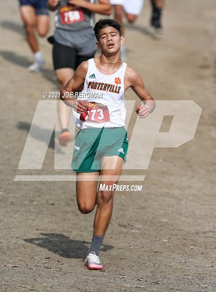 Thumbnail 2 in CIF Central Section Cross Country Championships (Boys D4 Race) photogallery.