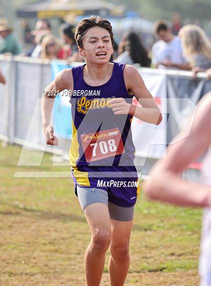 Thumbnail 2 in CIF Central Section Cross Country Championships (Boys D4 Race) photogallery.