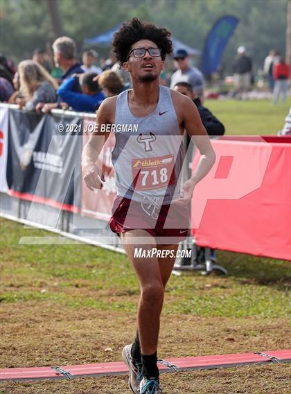 Thumbnail 2 in CIF Central Section Cross Country Championships (Boys D4 Race) photogallery.