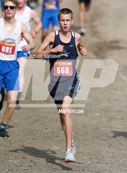Thumbnail 1 in CIF Central Section Cross Country Championships (Boys D4 Race) photogallery.