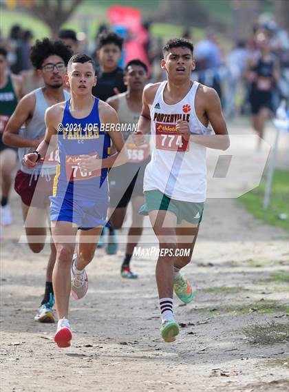 Thumbnail 3 in CIF Central Section Cross Country Championships (Boys D4 Race) photogallery.