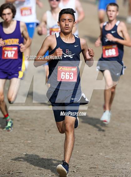 Thumbnail 3 in CIF Central Section Cross Country Championships (Boys D4 Race) photogallery.