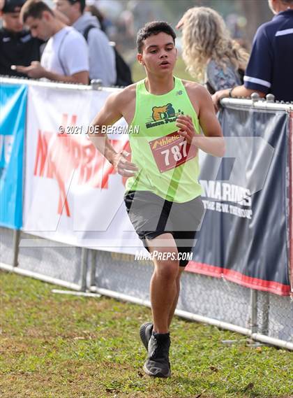 Thumbnail 2 in CIF Central Section Cross Country Championships (Boys D4 Race) photogallery.