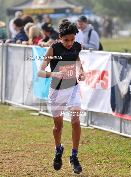 Thumbnail 2 in CIF Central Section Cross Country Championships (Boys D4 Race) photogallery.