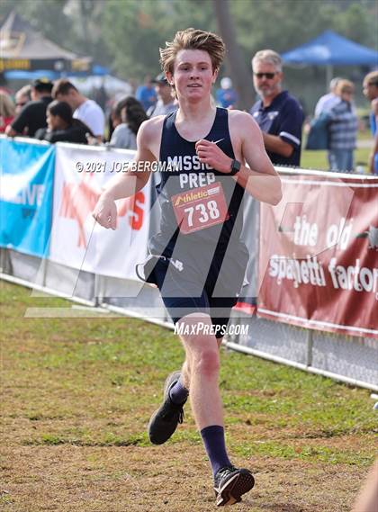 Thumbnail 3 in CIF Central Section Cross Country Championships (Boys D4 Race) photogallery.