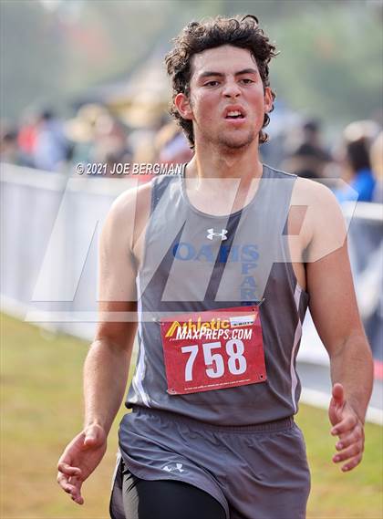 Thumbnail 2 in CIF Central Section Cross Country Championships (Boys D4 Race) photogallery.