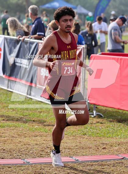 Thumbnail 2 in CIF Central Section Cross Country Championships (Boys D4 Race) photogallery.