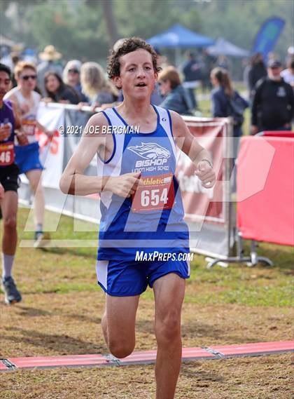 Thumbnail 2 in CIF Central Section Cross Country Championships (Boys D4 Race) photogallery.