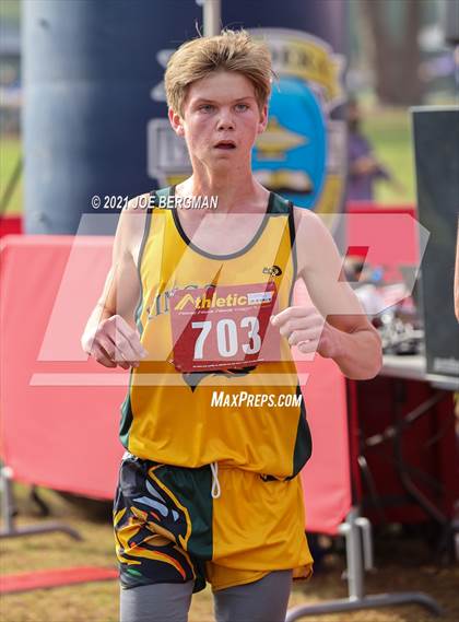 Thumbnail 1 in CIF Central Section Cross Country Championships (Boys D4 Race) photogallery.