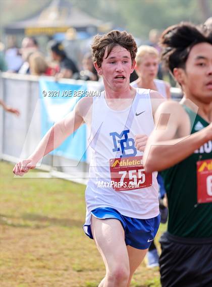 Thumbnail 3 in CIF Central Section Cross Country Championships (Boys D4 Race) photogallery.