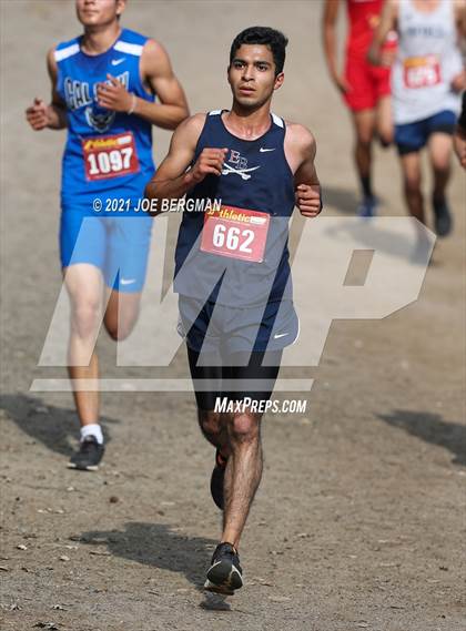 Thumbnail 3 in CIF Central Section Cross Country Championships (Boys D4 Race) photogallery.