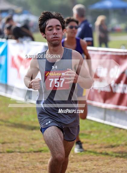 Thumbnail 3 in CIF Central Section Cross Country Championships (Boys D4 Race) photogallery.