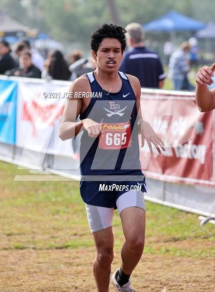 Thumbnail 2 in CIF Central Section Cross Country Championships (Boys D4 Race) photogallery.