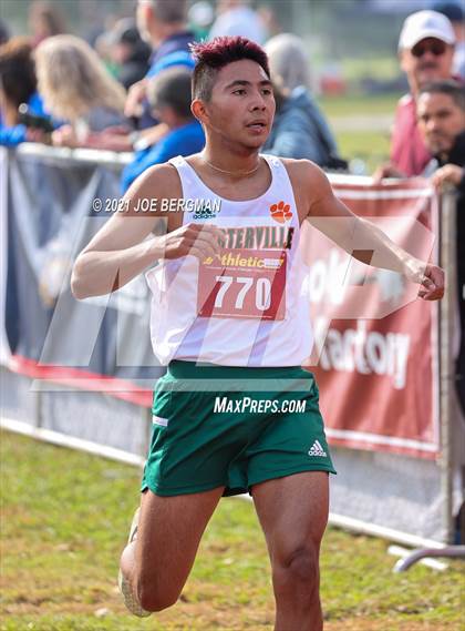 Thumbnail 1 in CIF Central Section Cross Country Championships (Boys D4 Race) photogallery.