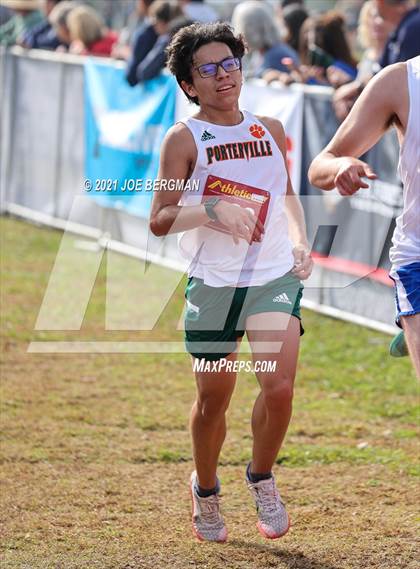Thumbnail 2 in CIF Central Section Cross Country Championships (Boys D4 Race) photogallery.