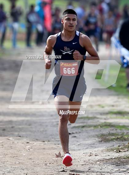 Thumbnail 2 in CIF Central Section Cross Country Championships (Boys D4 Race) photogallery.