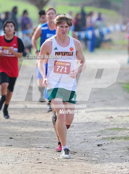 Thumbnail 1 in CIF Central Section Cross Country Championships (Boys D4 Race) photogallery.