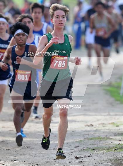 Thumbnail 1 in CIF Central Section Cross Country Championships (Boys D4 Race) photogallery.
