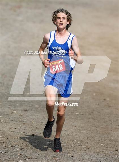 Thumbnail 2 in CIF Central Section Cross Country Championships (Boys D4 Race) photogallery.