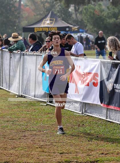 Thumbnail 1 in CIF Central Section Cross Country Championships (Boys D4 Race) photogallery.