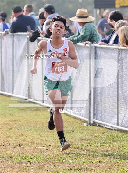 Thumbnail 2 in CIF Central Section Cross Country Championships (Boys D4 Race) photogallery.
