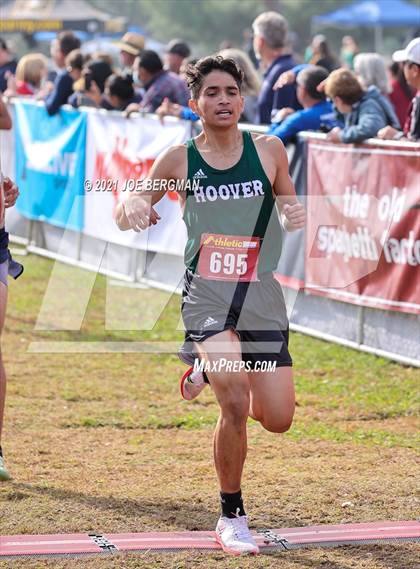 Thumbnail 2 in CIF Central Section Cross Country Championships (Boys D4 Race) photogallery.