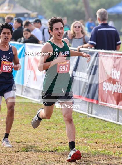 Thumbnail 3 in CIF Central Section Cross Country Championships (Boys D4 Race) photogallery.