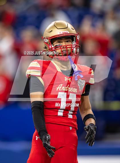 Thumbnail 3 in Brownstown Central vs. Andrean (IHSAA 2A Final) photogallery.