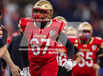 Thumbnail 1 in Brownstown Central vs. Andrean (IHSAA 2A Final) photogallery.