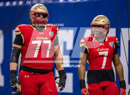 Thumbnail 3 in Brownstown Central vs. Andrean (IHSAA 2A Final) photogallery.