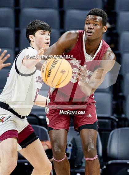 Thumbnail 1 in Bishop Alemany vs Santa Cruz (CIF State D3 Final) photogallery.