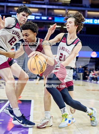 Thumbnail 2 in Bishop Alemany vs Santa Cruz (CIF State D3 Final) photogallery.