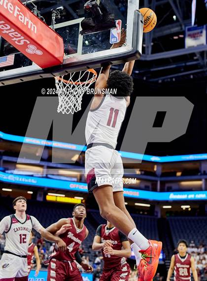 Thumbnail 3 in Bishop Alemany vs Santa Cruz (CIF State D3 Final) photogallery.