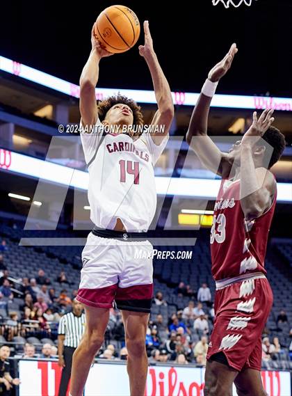 Thumbnail 3 in Bishop Alemany vs Santa Cruz (CIF State D3 Final) photogallery.