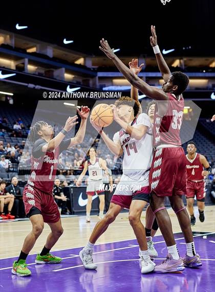Thumbnail 1 in Bishop Alemany vs Santa Cruz (CIF State D3 Final) photogallery.