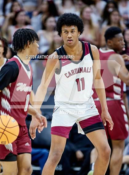 Thumbnail 2 in Bishop Alemany vs Santa Cruz (CIF State D3 Final) photogallery.
