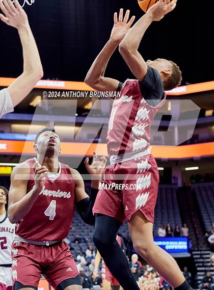 Thumbnail 2 in Bishop Alemany vs Santa Cruz (CIF State D3 Final) photogallery.