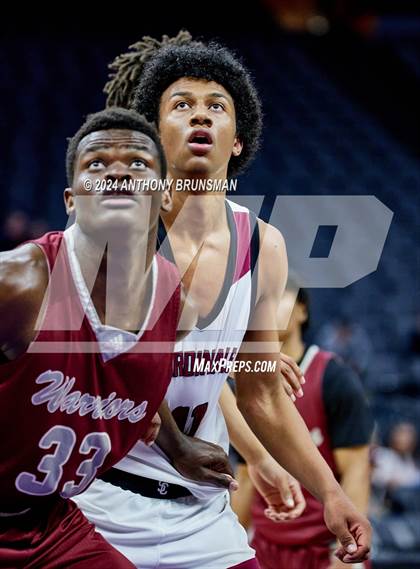 Thumbnail 2 in Bishop Alemany vs Santa Cruz (CIF State D3 Final) photogallery.