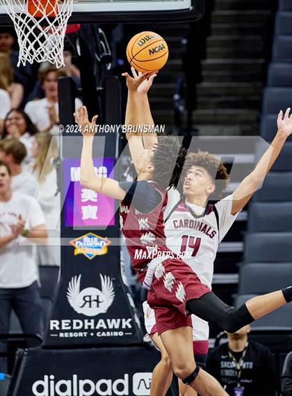 Thumbnail 1 in Bishop Alemany vs Santa Cruz (CIF State D3 Final) photogallery.