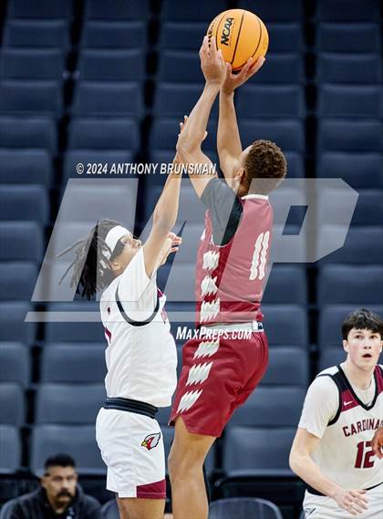 Thumbnail 3 in Bishop Alemany vs Santa Cruz (CIF State D3 Final) photogallery.