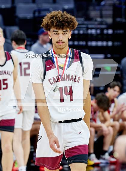 Thumbnail 2 in Bishop Alemany vs Santa Cruz (CIF State D3 Final) photogallery.