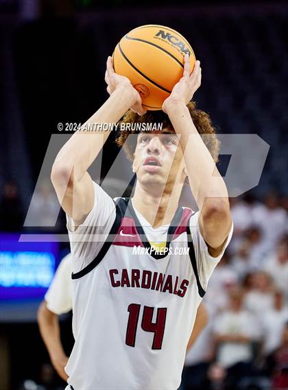 Thumbnail 1 in Bishop Alemany vs Santa Cruz (CIF State D3 Final) photogallery.