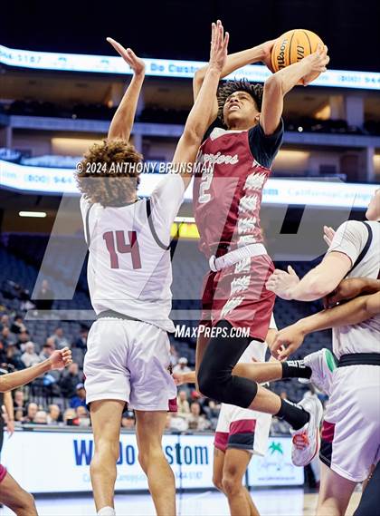 Thumbnail 3 in Bishop Alemany vs Santa Cruz (CIF State D3 Final) photogallery.