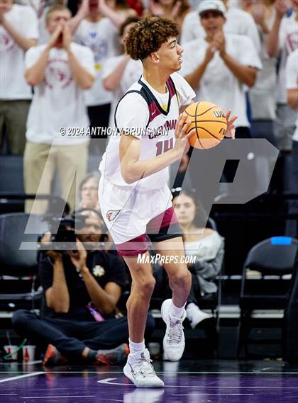 Thumbnail 2 in Bishop Alemany vs Santa Cruz (CIF State D3 Final) photogallery.