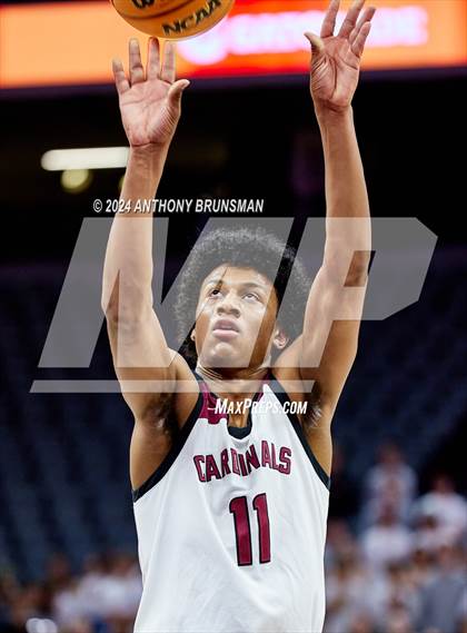 Thumbnail 3 in Bishop Alemany vs Santa Cruz (CIF State D3 Final) photogallery.