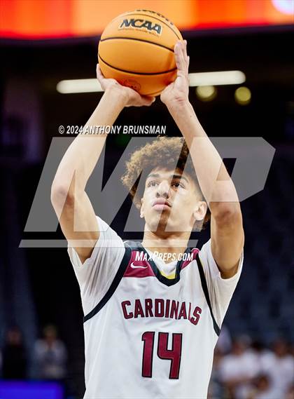 Thumbnail 2 in Bishop Alemany vs Santa Cruz (CIF State D3 Final) photogallery.